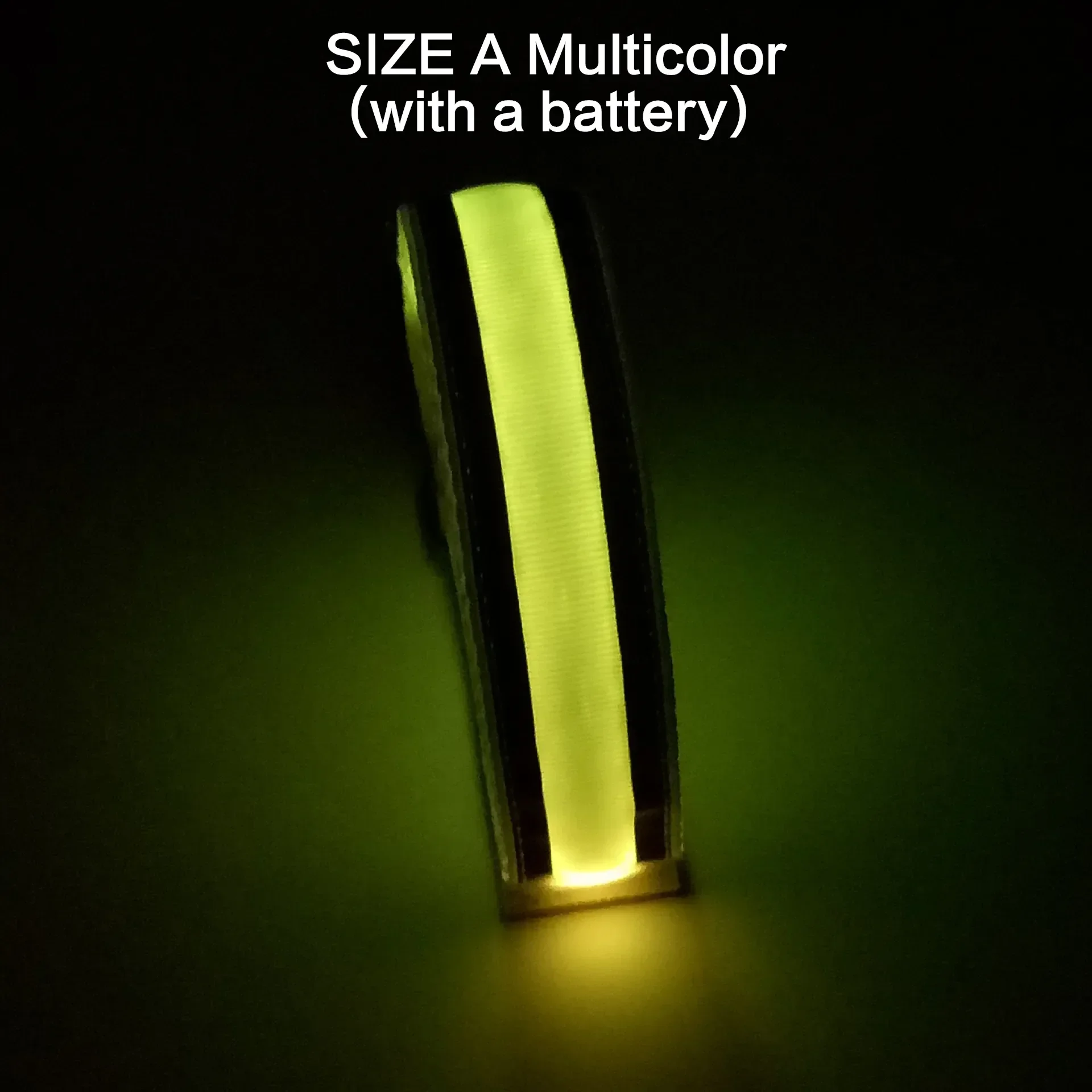 Opaska do biegania na świeżym powietrzu w nocy — ładowana przez USB dioda LED, odblaskowa opaska bezpieczeństwa do jazdy na rowerze i biegania