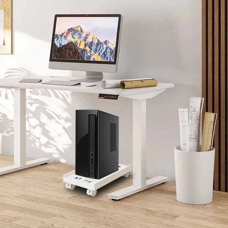 Regulowany stojak na obudowę komputera PC Tower Stand Premium – podłogowy, na dywan, dla gaming PC